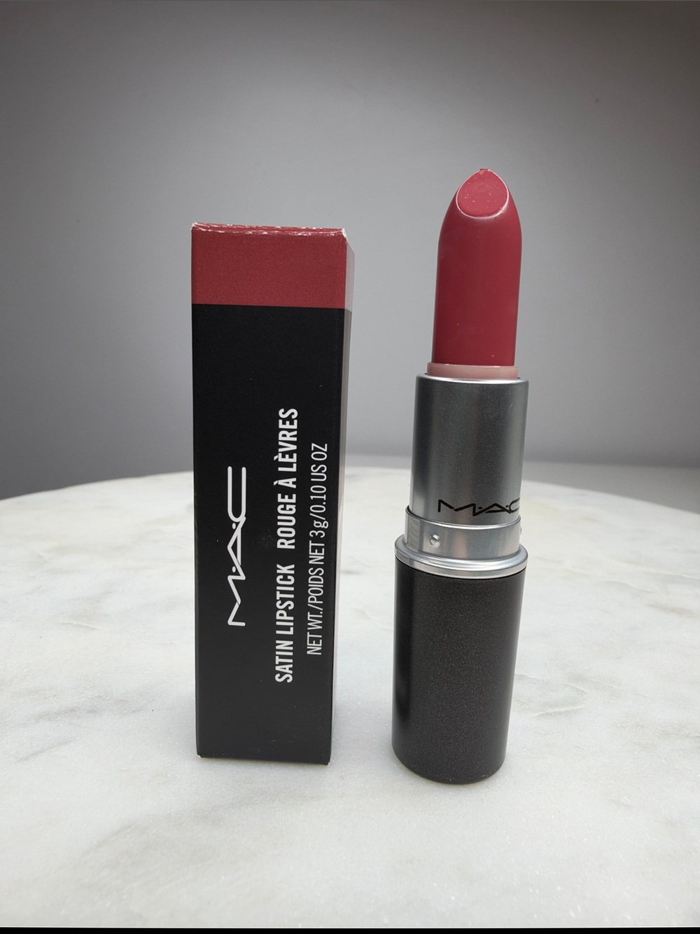 NIB MAC Satin Lipstick in Twig